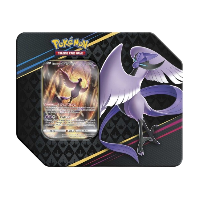 Pokémon TCG Crown Zenith Galarian Articuno Tin sealed