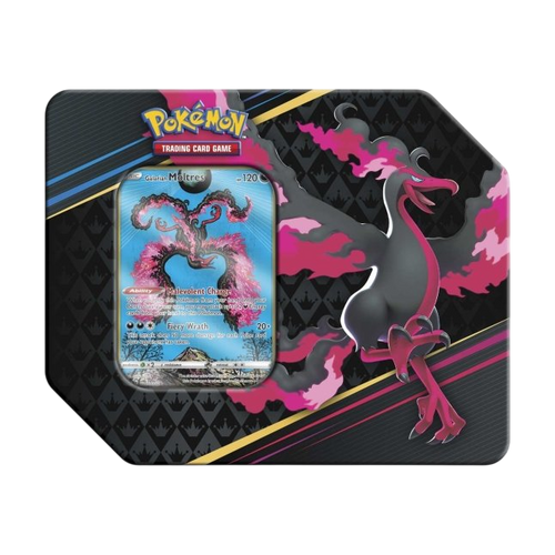 Pokémon TCG Crown Zenith Galarian Moltres Tin sealed