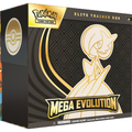 Pokémon TCG Scarlet & Violet Mega Evolution Elite Trainer Box sealed product with 9 booster packs and foil promo card