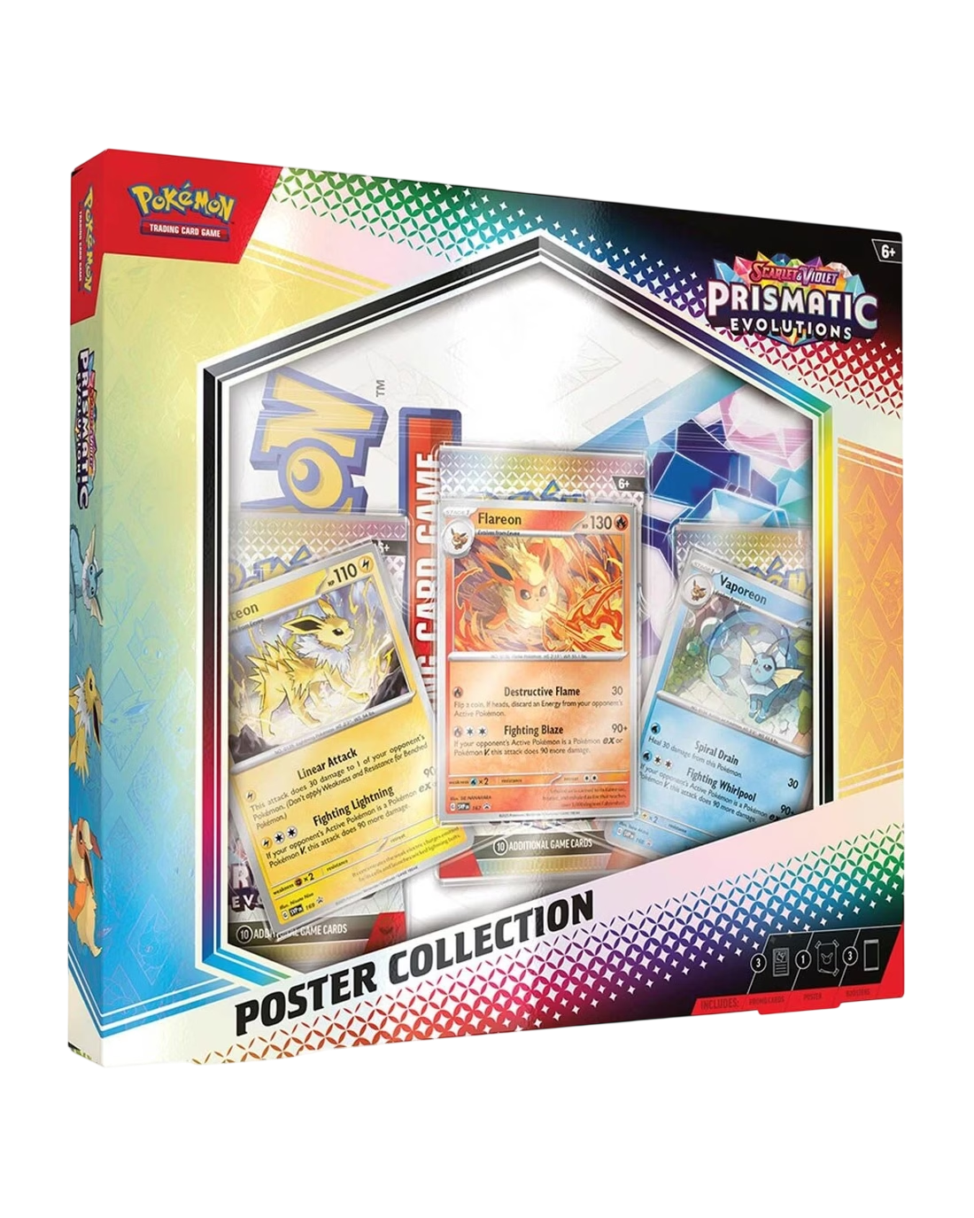 Pokémon TCG Scarlet & Violet Prismatic Evolutions Poster Collection sealed