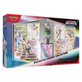 Pokémon TCG Scarlet & Violet Prismatic Evolutions Premium Figure Collection featuring Espeon ex and Umbreon ex